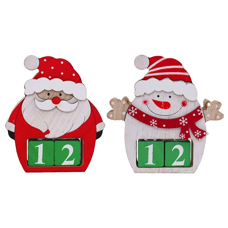 

Новогоднее украшение 2022 календарь с обратным отсчетом, рождественский подарок для детей, с Рождеством
