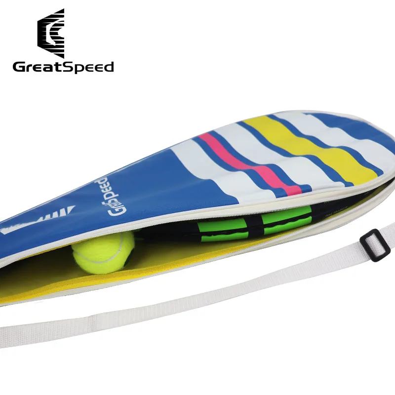 Greatspeed Tennis Bag Cover for 27inch Rackets Thickened Sponge Male Female Padel Bags Paddle Racquets Beach Tennis Bag