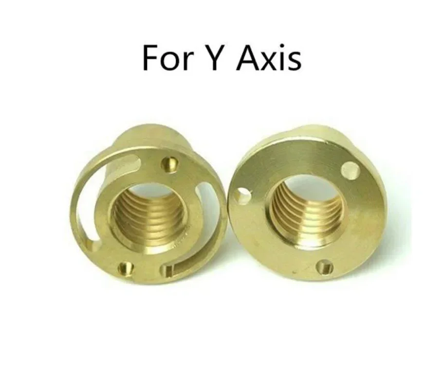 Фрезерный станок Y Axis винт медь гайка втулка Вертикальный фрезерный инструмент