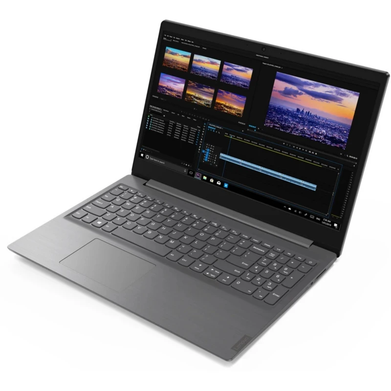 Ноутбук Lenovo V15-ADA HD 15 6" серый AMD Athlon 3150U 4 Гб 256 SSD без DVD VGA встроенная графика Radeon Graphics Free Dos 82C70091RU компьютер и