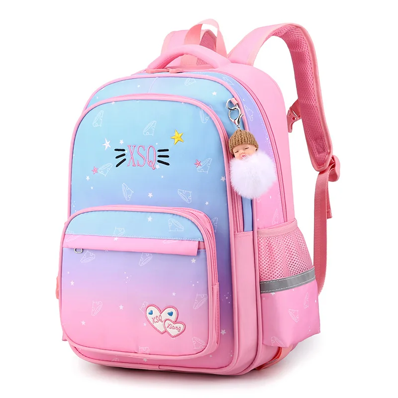Children School Bags Girls Kids book bag Primary Orthopedic school backpack princess Backpack schoolbag kids Mochila Infantil