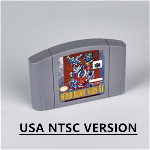 

Super Robot Taisen Retro 64 for Retro 64 Bit Game Cartridge USA Version NTSC FormatChidren Gift Gaming