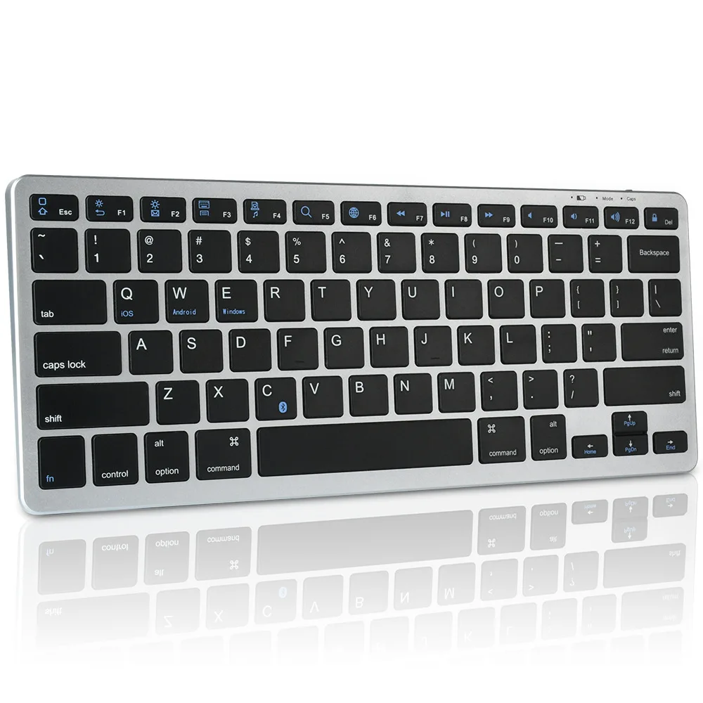 

Подходит для Ipad Bluetooth Клавиатура 76 Bluetooth беспроводная клавиатура простая портативная Высокоэффективная Клавиатура для ноутбука