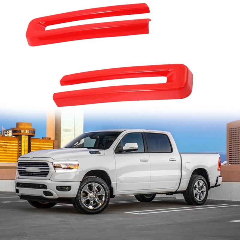 

Передний бампер автомобиля, верхний центральный гоночный гриль, молдинговые полосы, Накладка для Dodge Ram 1500 2019-2021