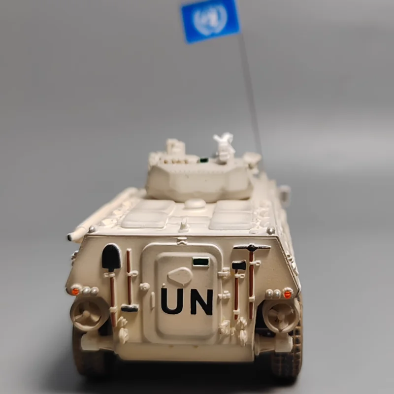 Фото UNISTAR масштаб 1/72 китайский ZSL92B колесный пехотный бронеавтомобиль модель готовый продукт UN Peacekeeping Force коллекционные предметы №1
