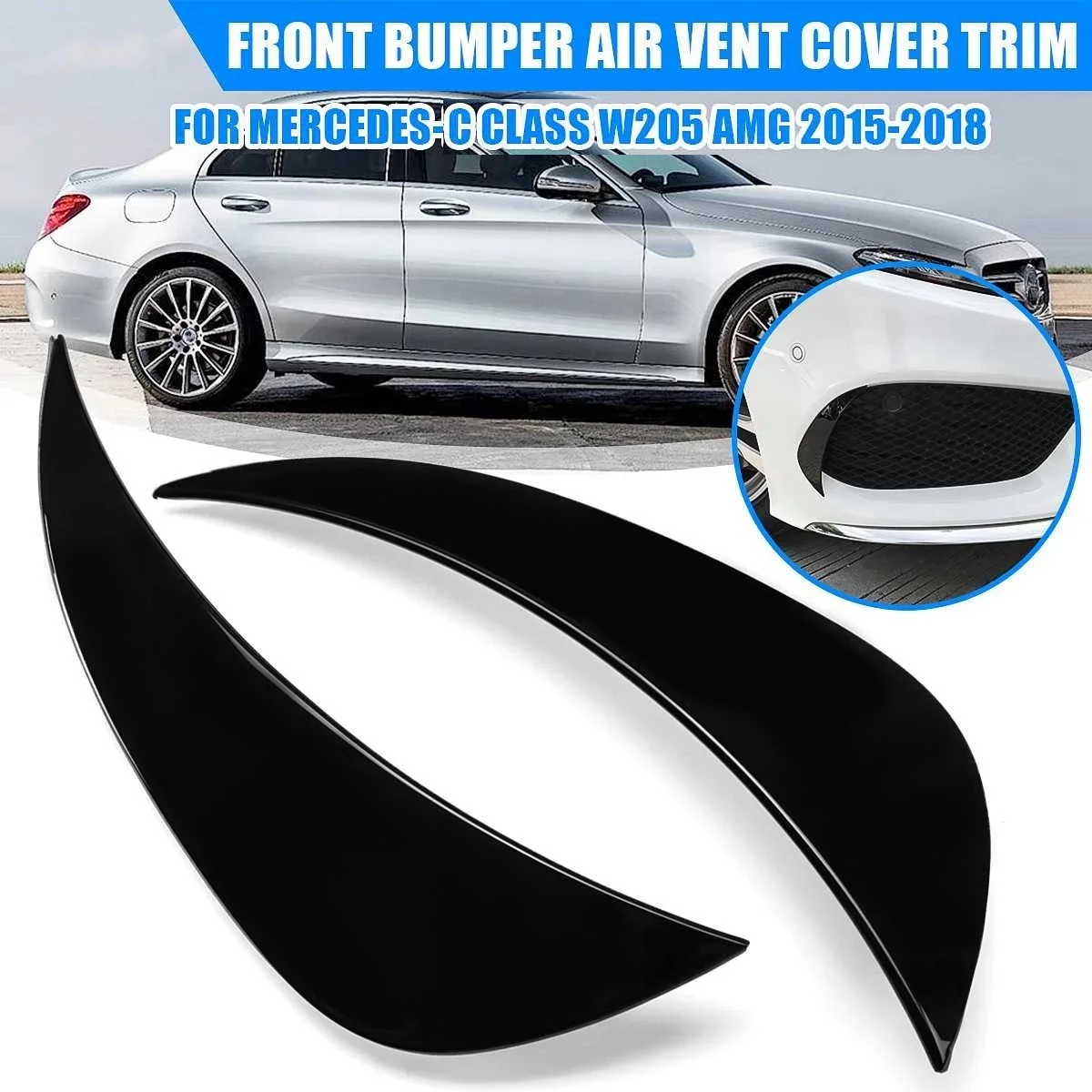 Передний бампер боковой разветвитель на вентиляционное отверстие спойлер