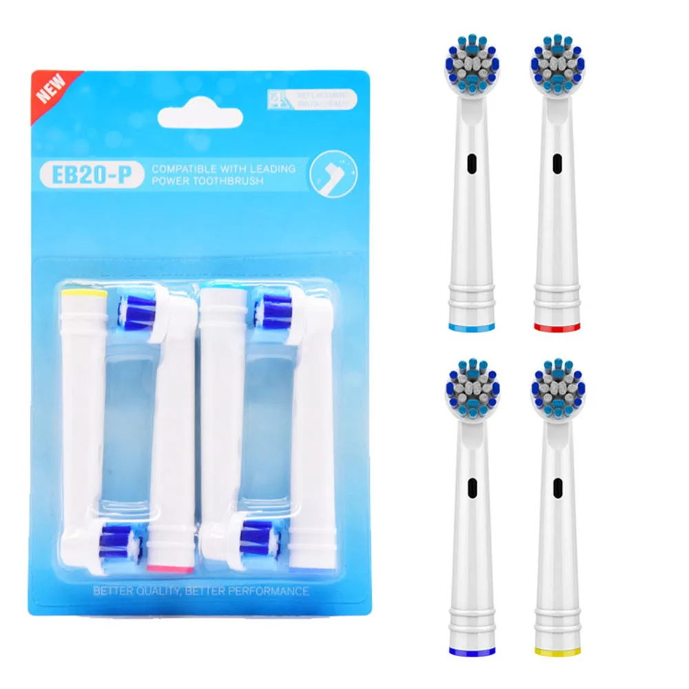 16/20pcs Electric Toothbrush Replacement Brush Heads for Oral B Sensitive Brush Heads Bristles D25 D30 D32 4739 3709