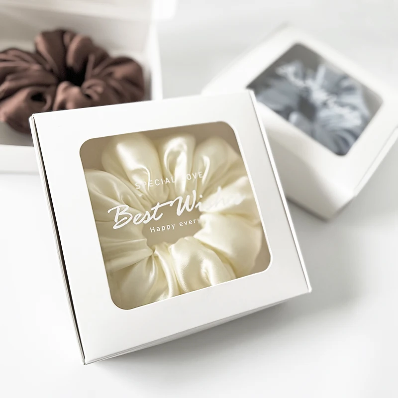 2024 резинки для волос из 100% тутового шелка шелковая подушка повязка на голову