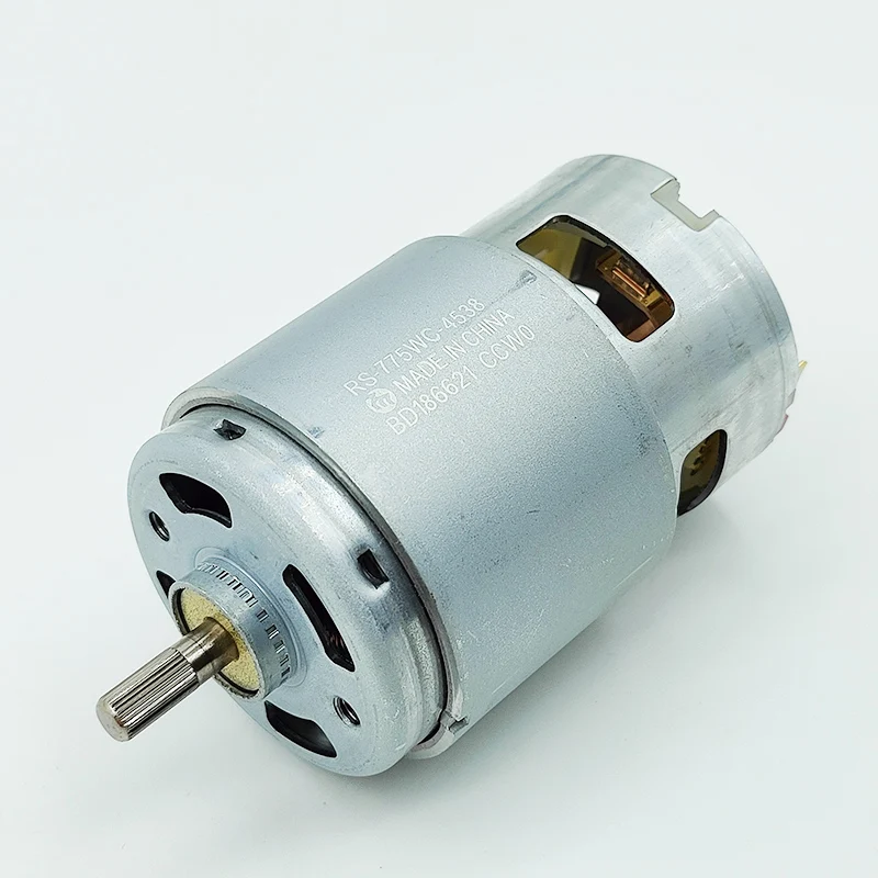 

Mabuchi RS-775WC-4538 Motor DC 12V 18V 24V 8600RPM Large Torque Dual Shaft Knurled shaft DIY Electric Tools Polishing machine