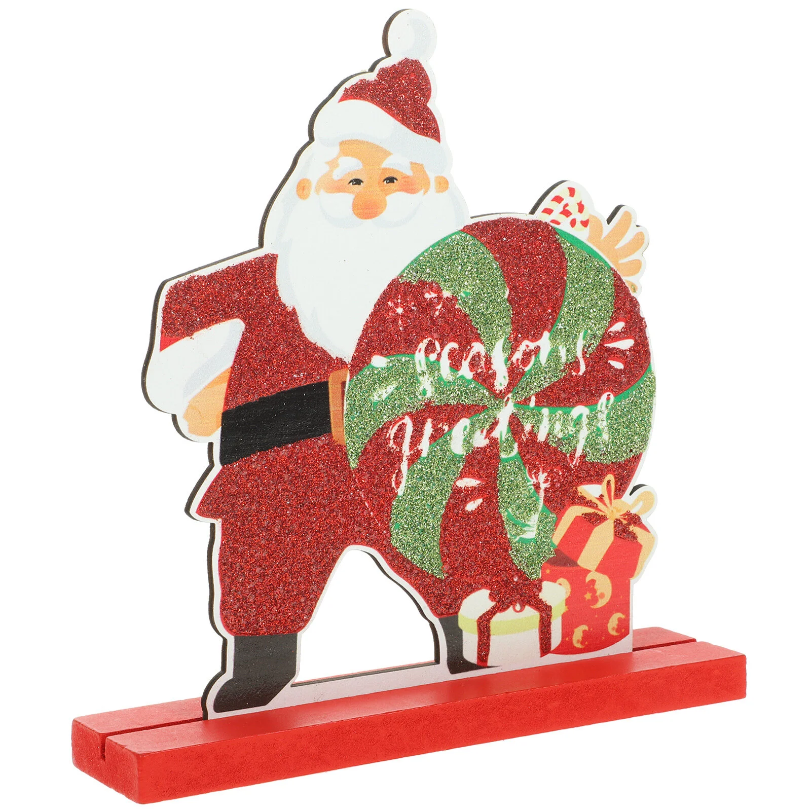 

Dining Table Decor Wooden Christmas Coffee Xmas Signs Party Centerpieces Desktop