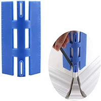 corner marking tool blue bullnose crown molding corners profile gauge tools precisely copy irregular shapes for drywall