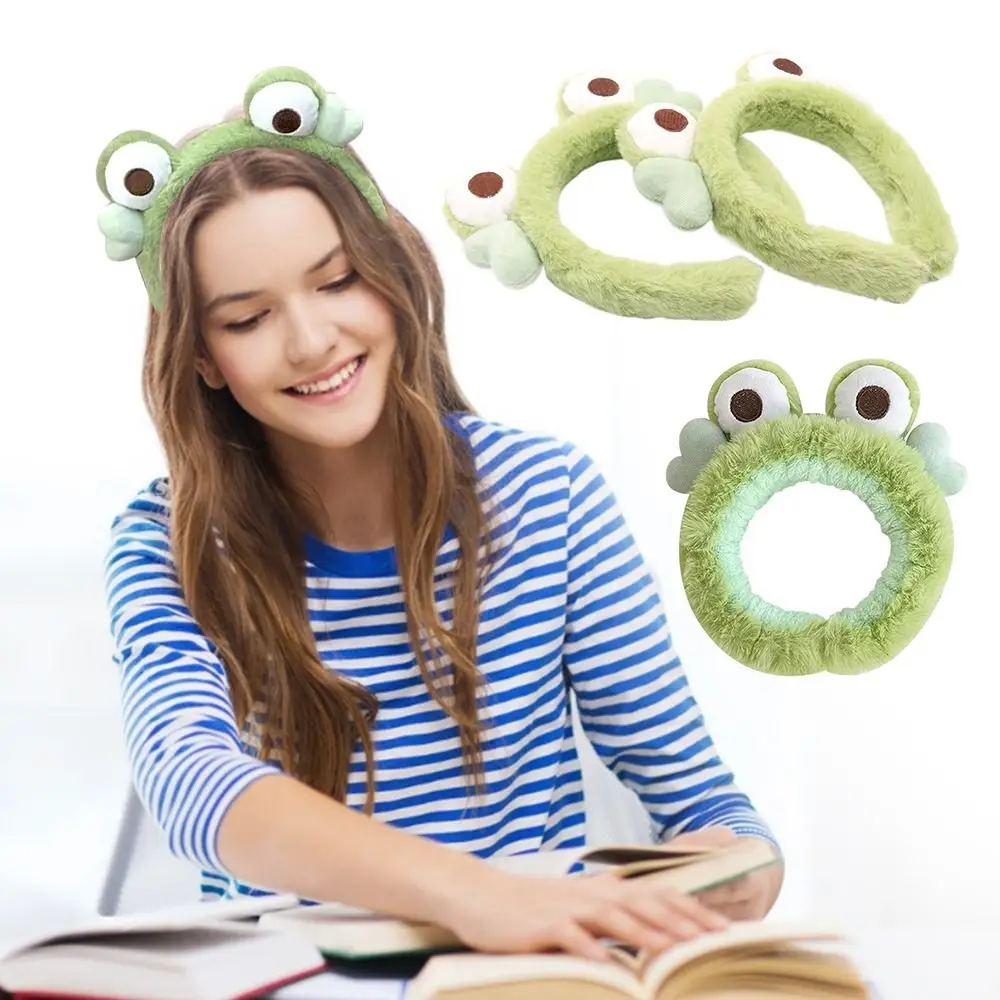 

Аксессуары эластичные повязки для волос для макияжа повязка на голову лягушка спа повязка для волос для мытья лица душевая повязка для волос для спорта