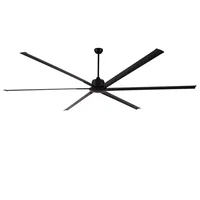 Best price modern design 120 inch 10 feet ceiling mounted big size large electric BLDC hvls industrial ceiling fan