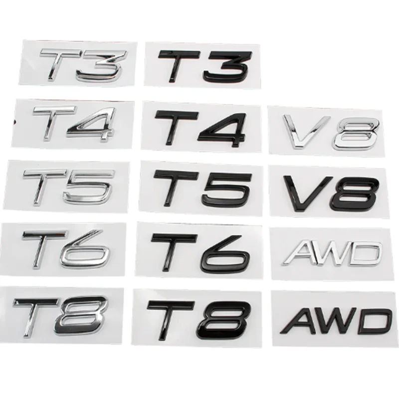 Автомобильные 3D ABS багажник письма логотип значок эмблема наклейки Стайлинг