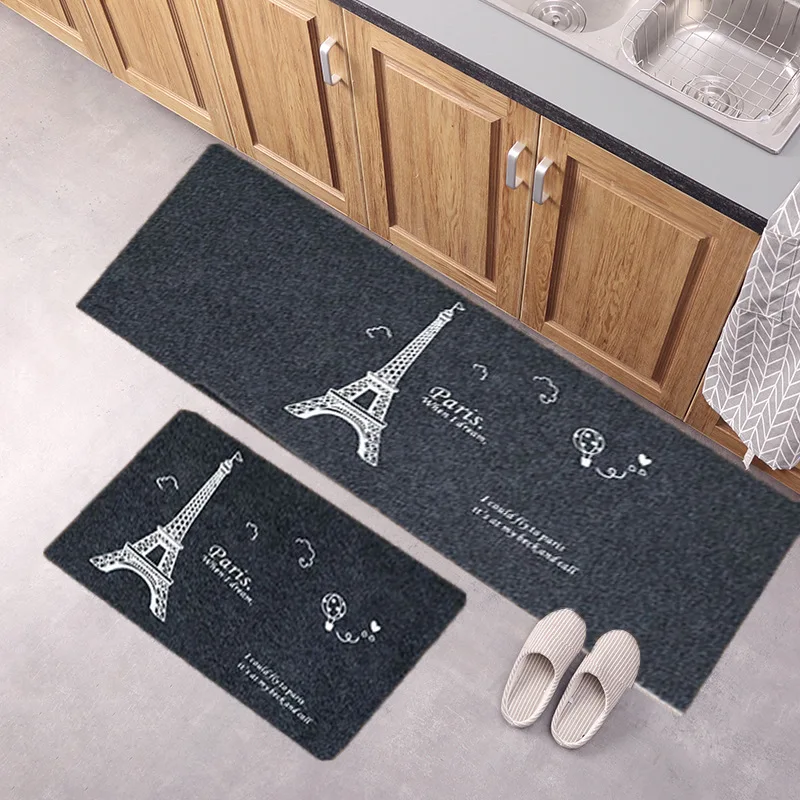 

Kitchen Floor Mats Washable Non-slip Long Carpet Bathroom Entrance Door Mat Bedroom Living Room Bedside Area Rugs Home Textile