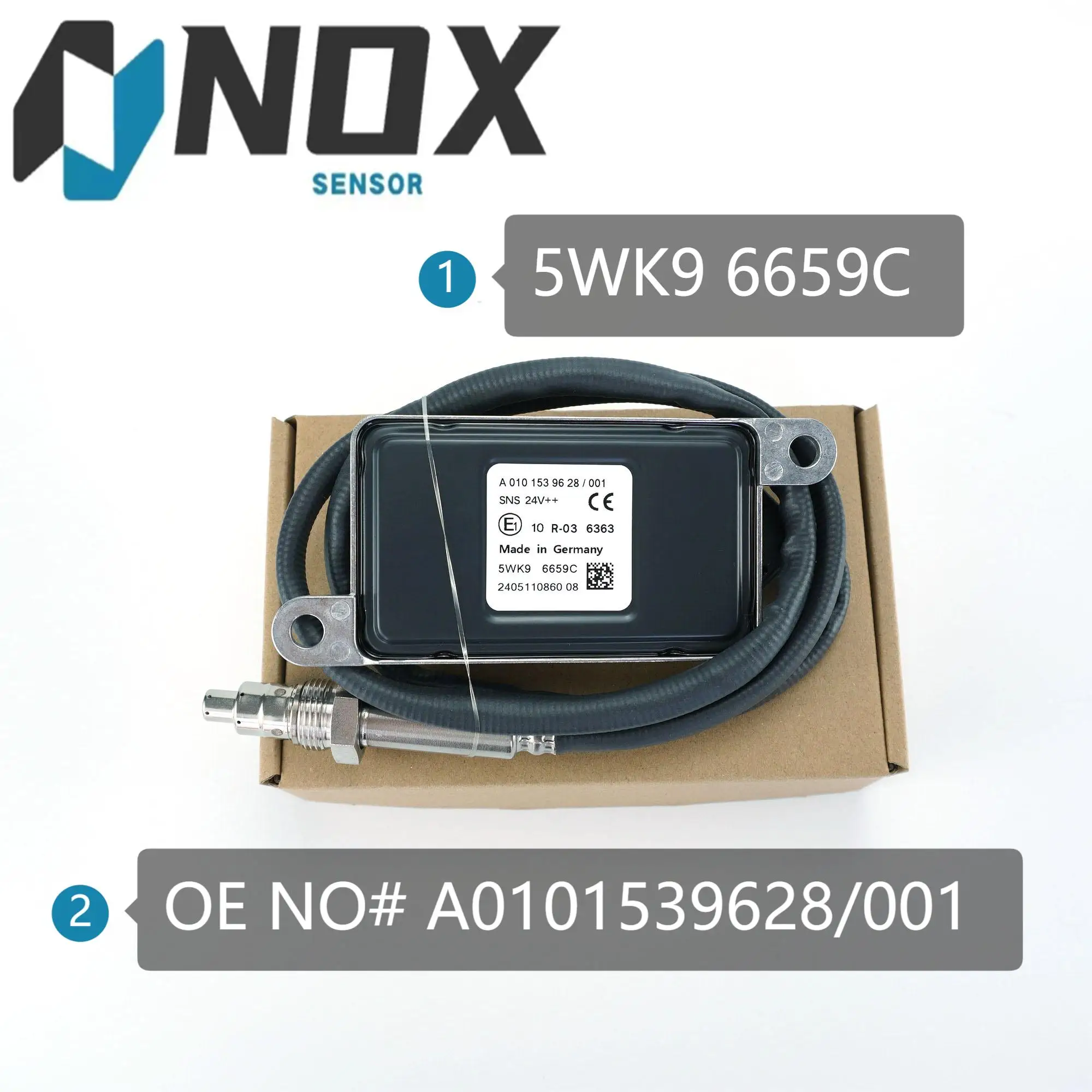 24В А 0101539628 A 0101539001 5WK96659C 010 153 96 28 5WK9 6659C Датчик кислорода азота для Mercedes-Benz