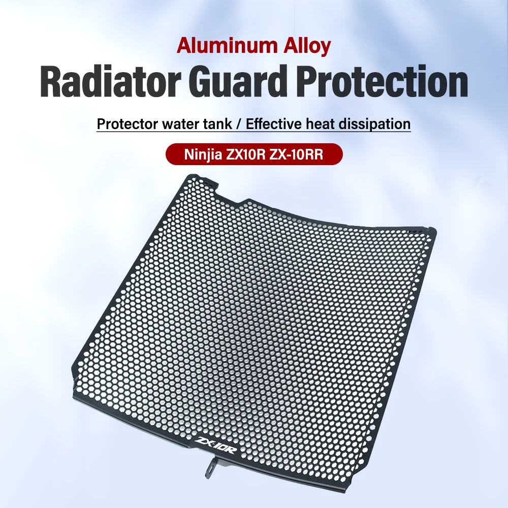 

2020 Motorcycle ZX-10R Radiator Guard Grille Protector Cover For Kawasaki Ninjia ZX10R ZX-10RR ZX10RR ZX 10R 10RR Performance