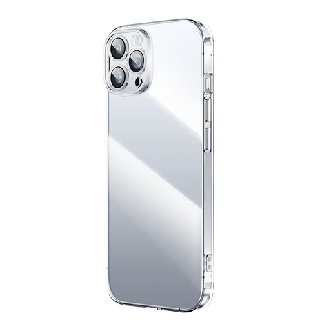 Прозрачный чехол Baseus для iPhone 15 Pro Max Plus, мягкий противоударный прозрачный чехол из ТПУ с полным объективом для iPhone 15, чехол