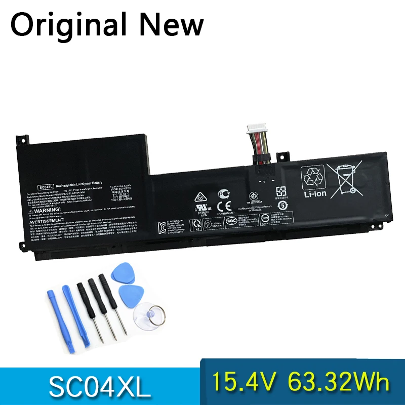 

Новый оригинальный аккумулятор SC04XL для HP ENVY 14-EB M08254-1C1 M07392-005 15,4 V 63.32Wh