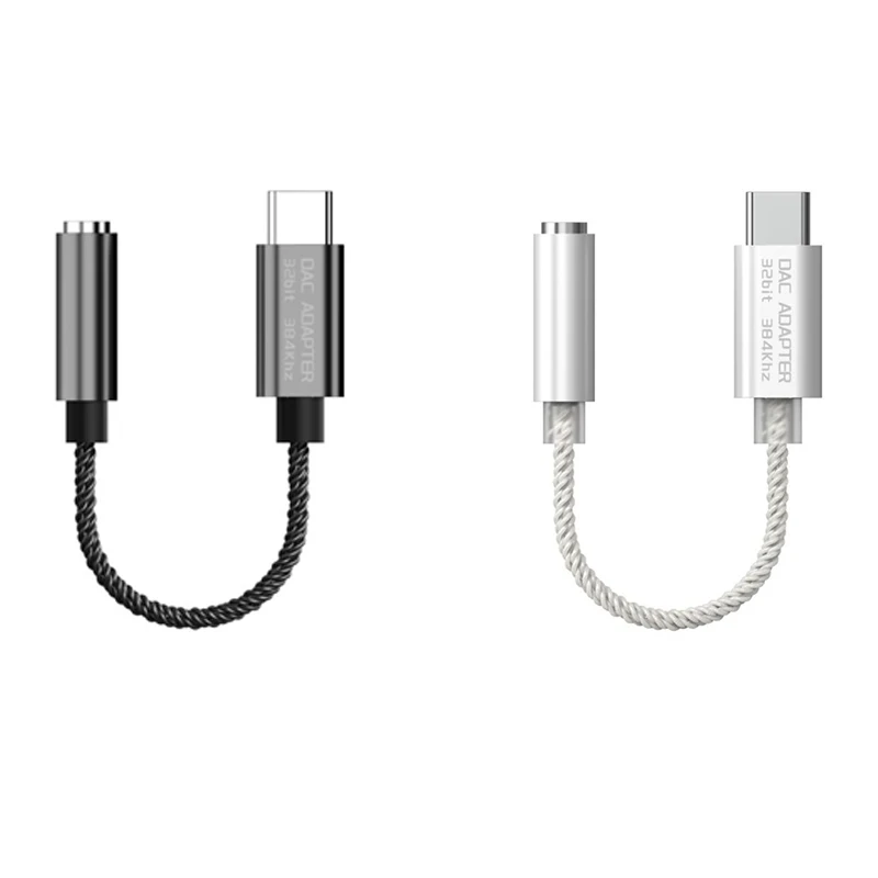 

Усилитель для гарнитуры ALC5686 с USB Type-C на 3,5 мм DAC, 16-32 Ом, 384 дБ, PCM 32B/кГц, цифровой декодер, аудиоадаптер