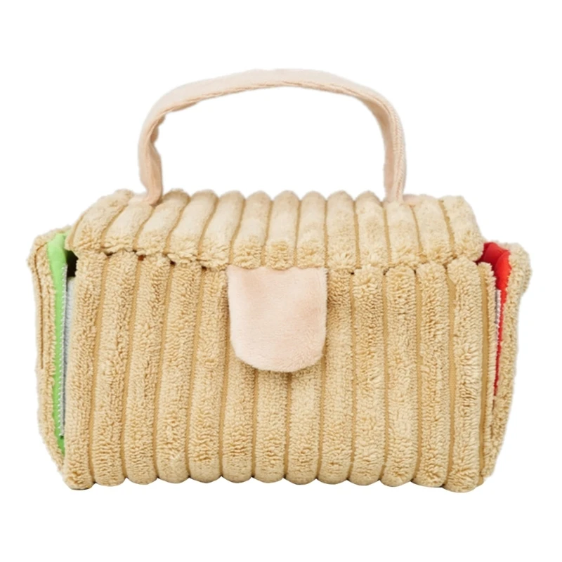 

Игрушка для собак в виде табака, пищащая плюшевая мягкая жевательная игрушка, ножницы для собак, навыки скрытия и поиска