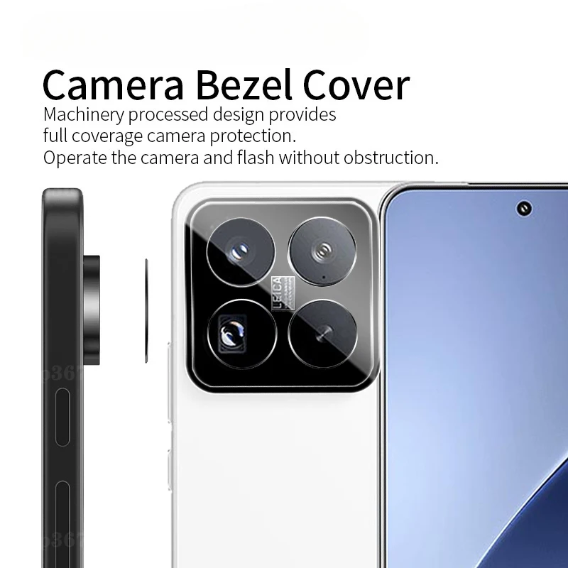 3 шт. для камеры XIaomi 15 14T 14 Pro защитная стеклянная пленка объектива Xiaomi15Pro 15Pro Mi14TPro 3D