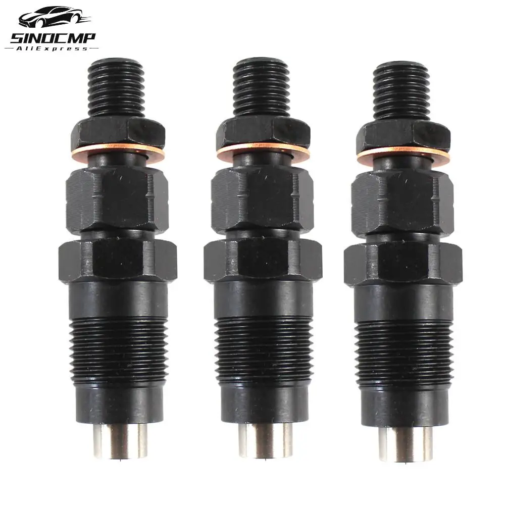 

Комплект из 3 топливных форсунок 19033015 1G67753902 1G67753903 для двигателей Kubota D1005 D1105 D1305 V1505 D1105-T V1505-T и тракторов B2301HSD