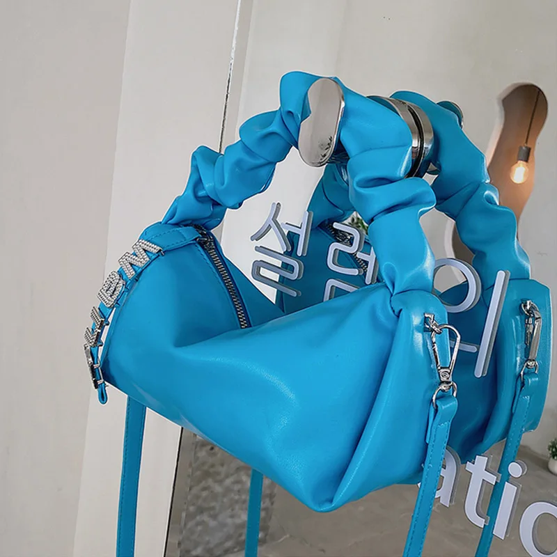 Роскошные дизайнерские женские сумки с бриллиантами высококачественная кожаная