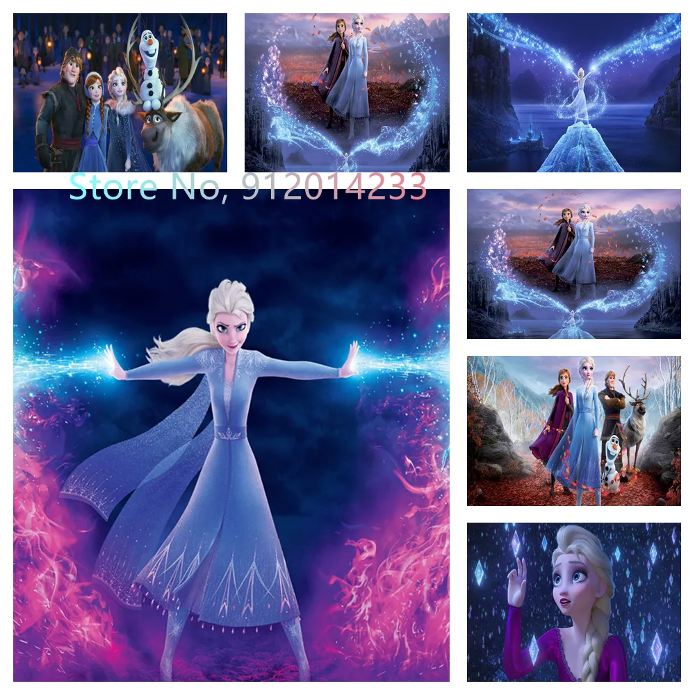 

Набор для алмазной вышивки «сделай сам» из мультфильма «Холодное сердце»