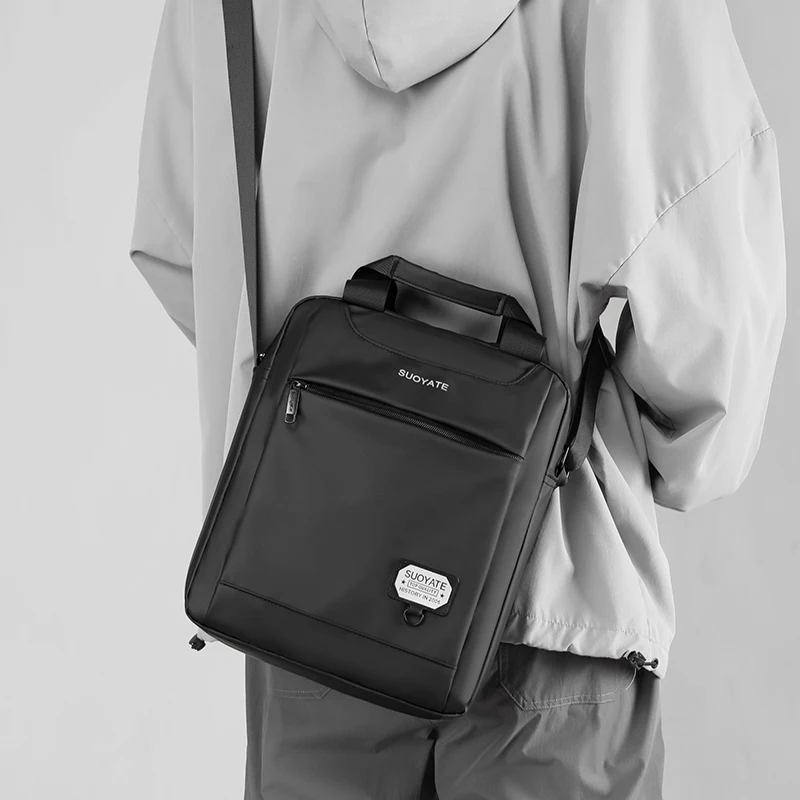 Men Nylon Shoulder Bags Office Work Business for Handbag Brand Male Crossbody Bag High Quality Handbag Casual Office Travel Bag