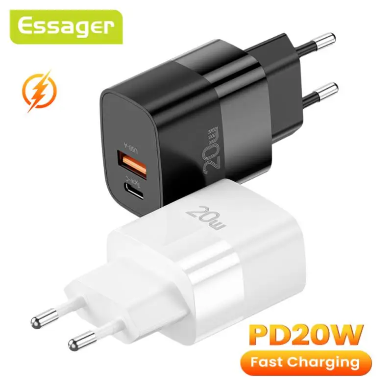 

Portable Usb Type C Charger Fast Charging Mobile Phones Fast Charger Quick Charge Pd 20w Charging Adapters Mini Wall Charger