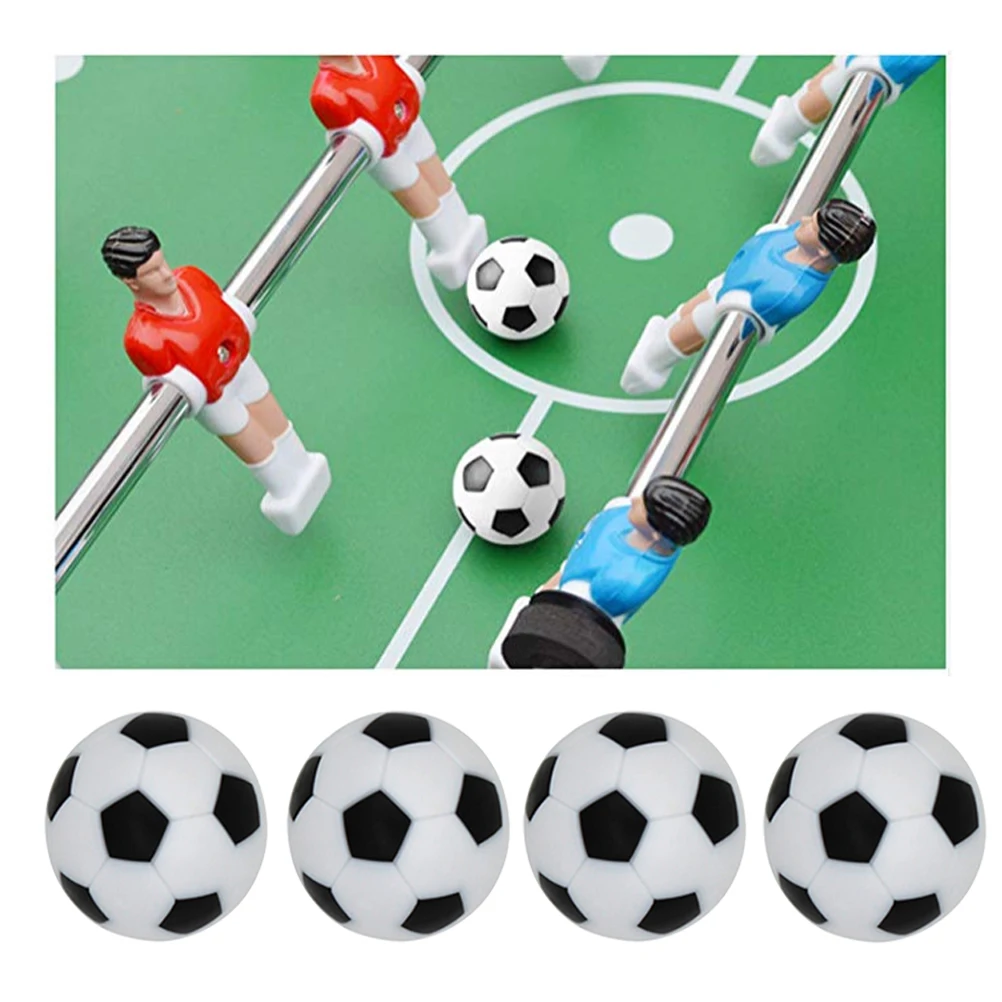 

8/10pcs 32mm Table Soccer Foosballs Game Machine Plastic Accessories Official Tabletop Game Resin Football Replacement Balls