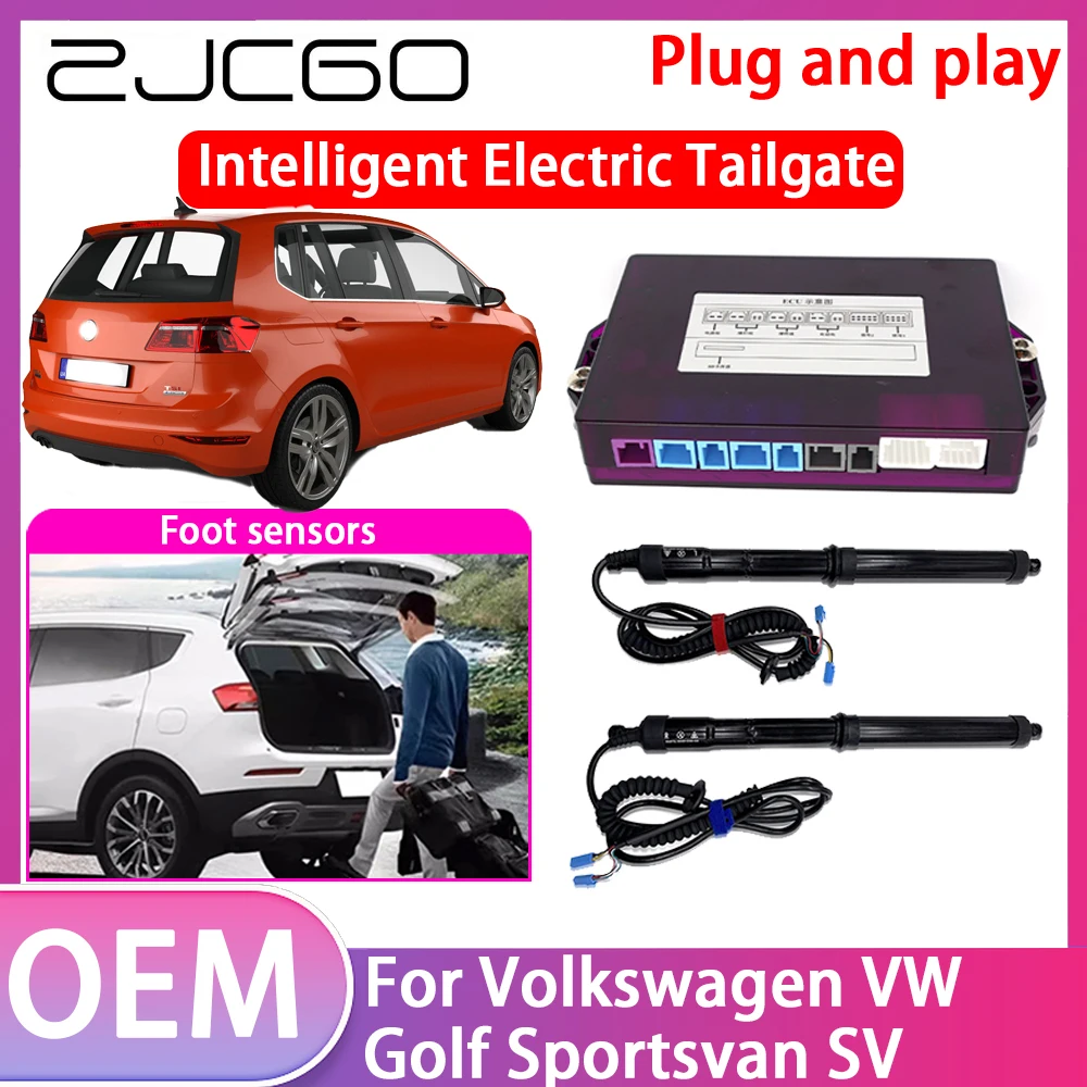 Электрический подъемник для задней двери ZJCGO открывания багажника автомобиля с