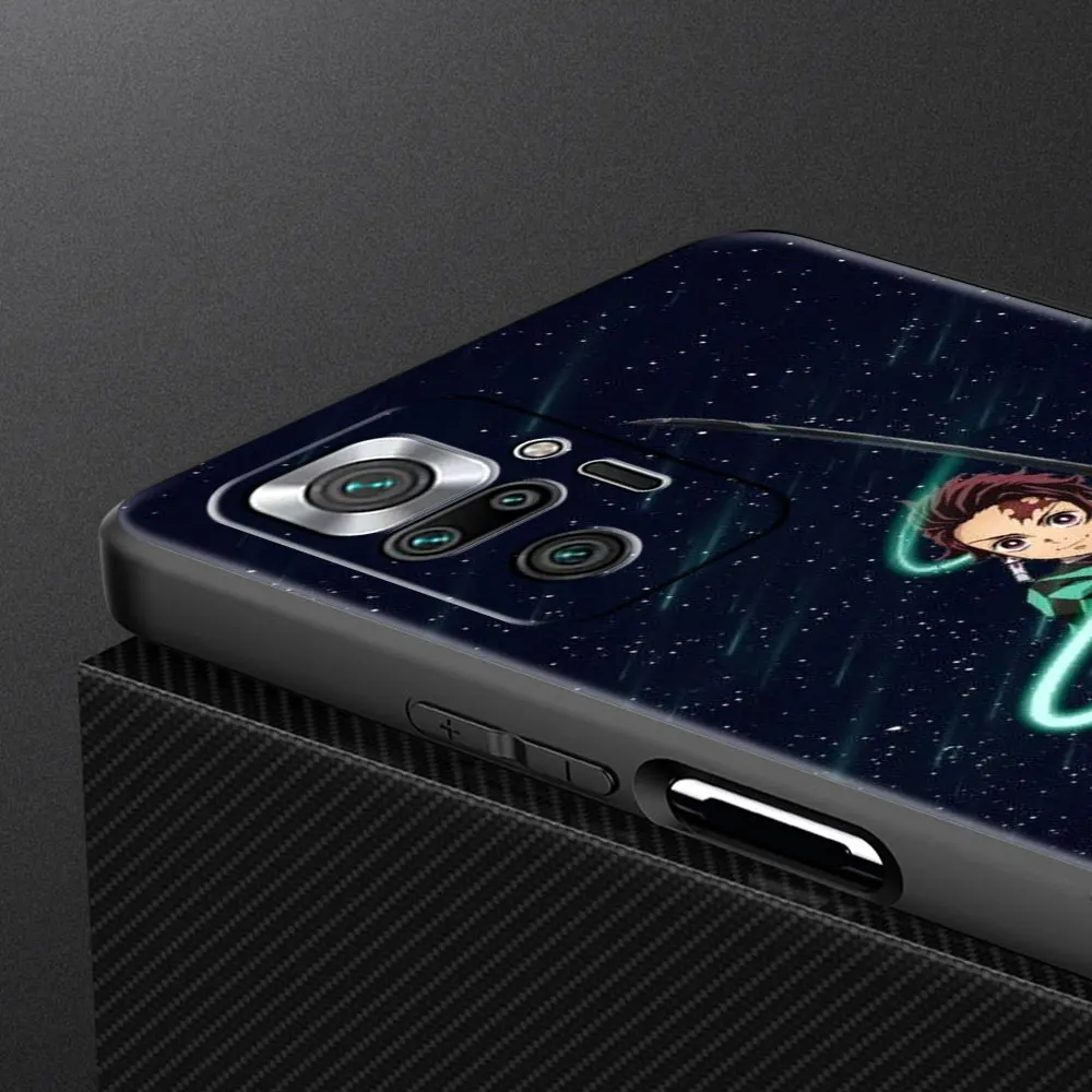 Фото Силиконовый чехол Imetsu No Yaiba для Xiaomi Redmi 9S 11 10 8 Pro 9 K40 9C 7 9A 8T 9T 7A 8A №5