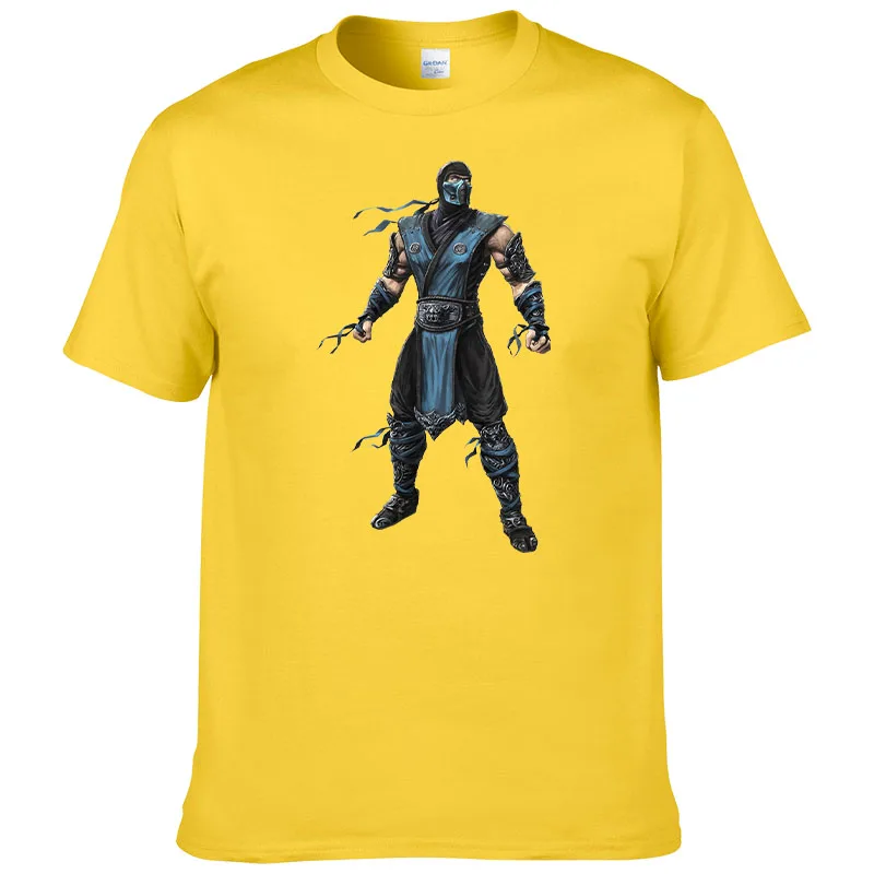 

2022 Summer Cartoon Animation Mortal Kombat T Shirts Casual Boy girl Kids Fashion Streetwear Short Sleeve Cool Printed T-shirt