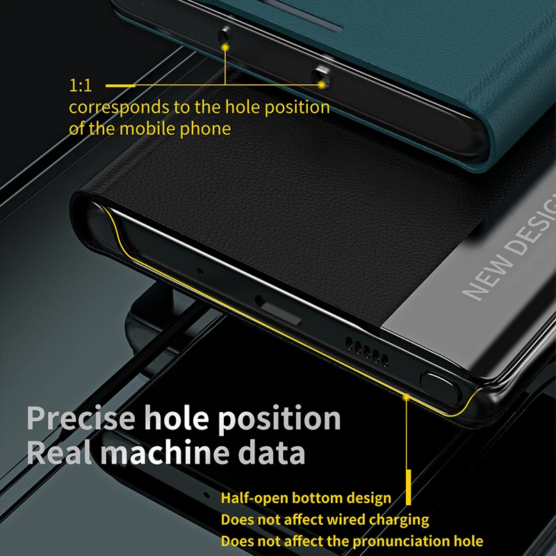 Flip Phone Case For Samsung S 22 21 20 10 8 9 7edge Note Plus Ultra Luxury leather Stand Magnetic Cover Coque |