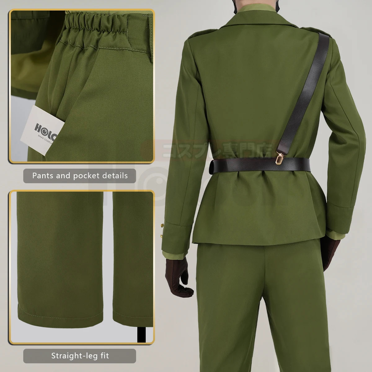 Фото HOLOUN Axis Powers аниме Артур Киркланд Косплей Костюм Униформа Куртка Брюки Рубашка Cos Конвенция Хэллоуин Рождество №4