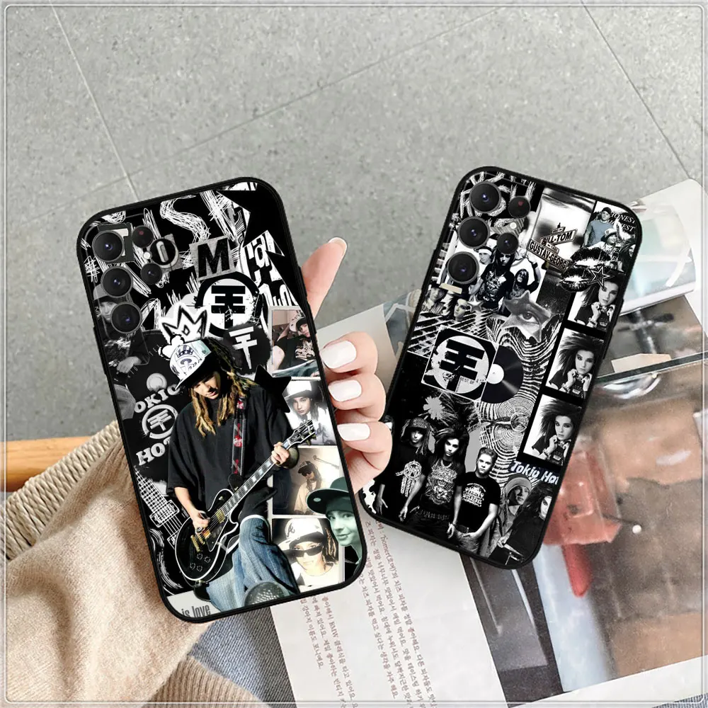 Чехол для телефона Singer Tom Bill Kaulitz Tokio Hotel Samsung Galaxy S24 Case S22 S21 S20 S23 Ultra Fe S10 S25 S9 S8 Plus 5G Cover