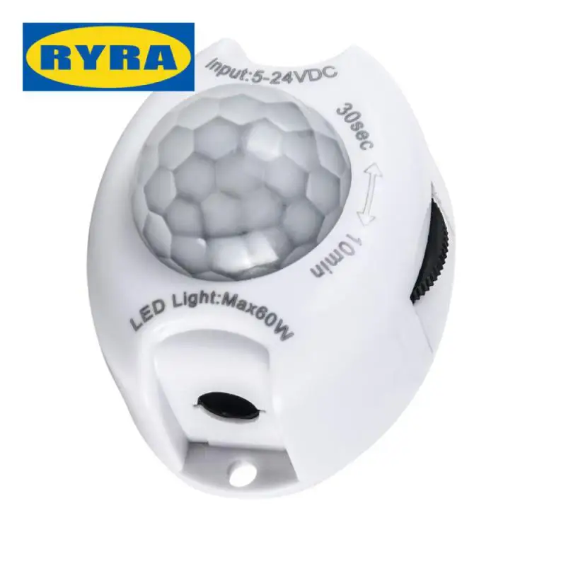 

Movement Detector For Led Strip Light Light Switch Mini Motion Sensor Activated Timer Automatic Dc 5v 12v Automatic Timer