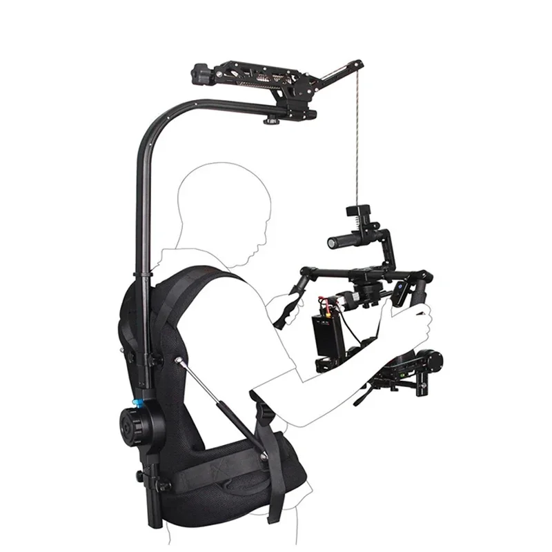 Максимальное загрузочное вес 18 кг Easy Bear Rig Steadycam + Secerene комплект для 3-осевого