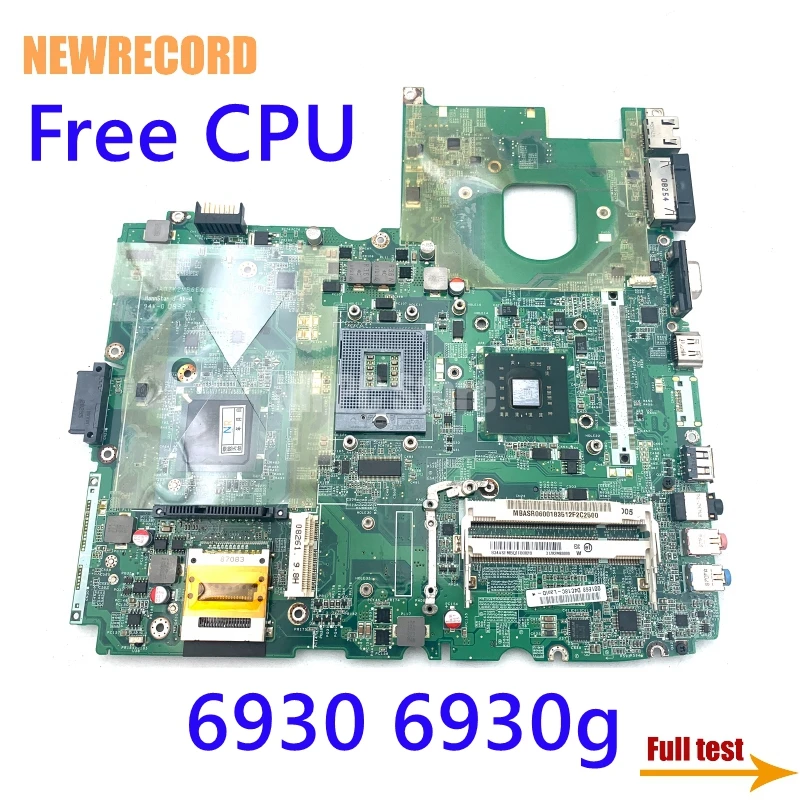 

For Acer Aspire 6930 6930g Laptop Motherboard MBASR06001 MB.ASR06.001 DA0ZK2MB6F1 GM45 DDR2 Free CPU Fully Tested