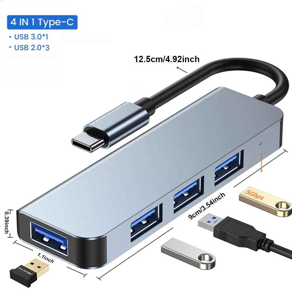 

Док-станция для нескольких портов, алюминиевый сплав