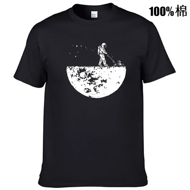 Мужская футболка с коротким рукавом и круглым вырезом из натурального хлопка