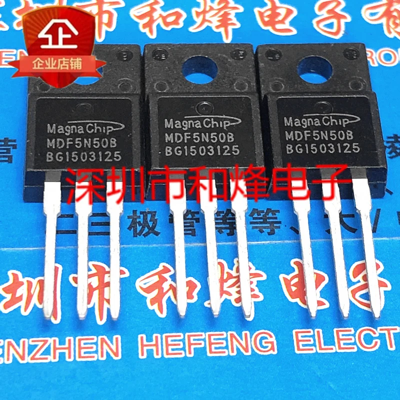 

10pcs 100% orginal new MDF5N50B MOS field effect tube power tube transistor two transistor TO220F