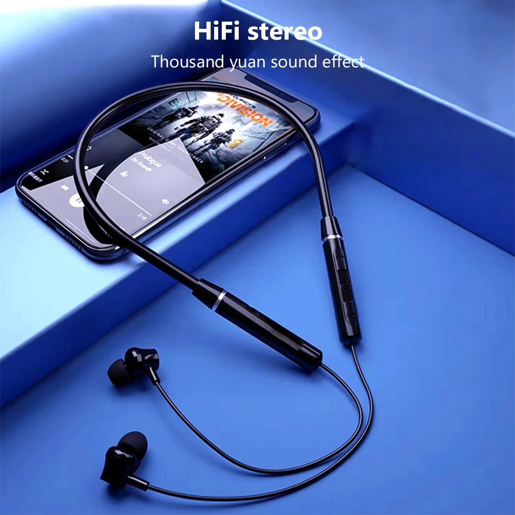 

Беспроводные bluetooth-наушники, магнитные спортивные наушники для бега, водонепроницаемые спортивные наушники, наушники с шумоподавлением