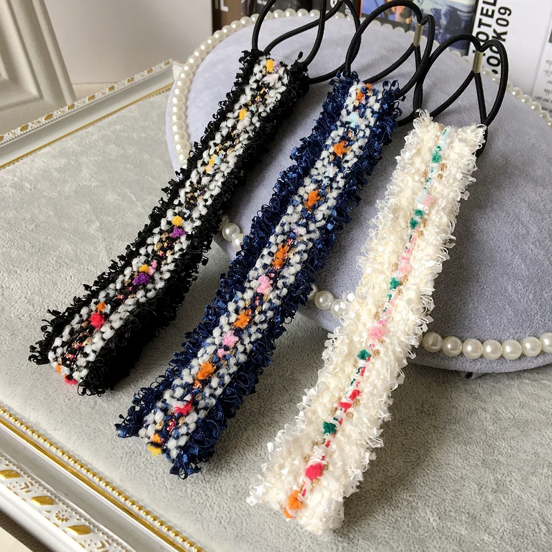 Южная Корея Этнический Sle Тотем Цветок Этническая Мода Повязка Для Волос Простая