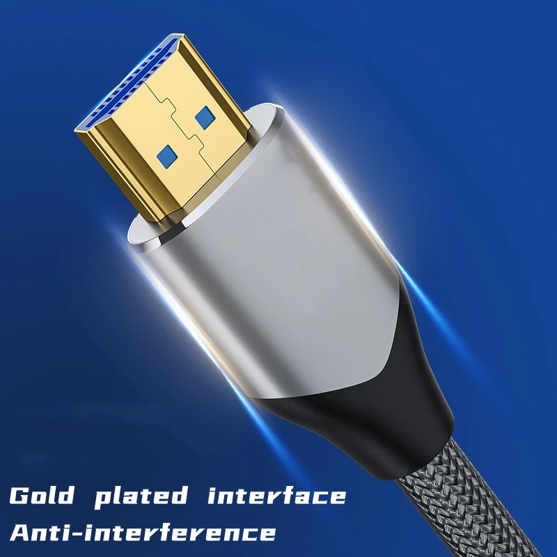 8K HDMI-совместимый Кабельный адаптер 60 Гц видеокабели 2 1 4K 120 адаптируемый кабель 48