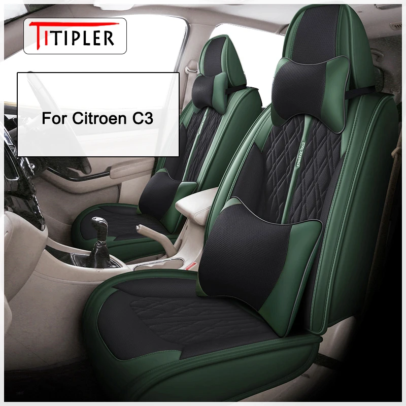 

Автомобильный чехол на сиденье для Citroen C3, автомобильные аксессуары для интерьера (1 сиденье)
