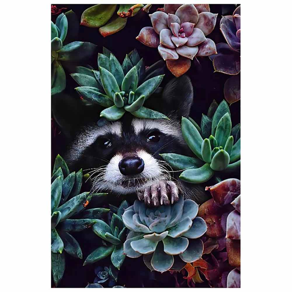 

Full-Square-Round-Diamond-Embroidery-DIY-Diamond-Painting-Cross-Stitch-Drill-Tiger-Lion-Face-Flowers-Picture