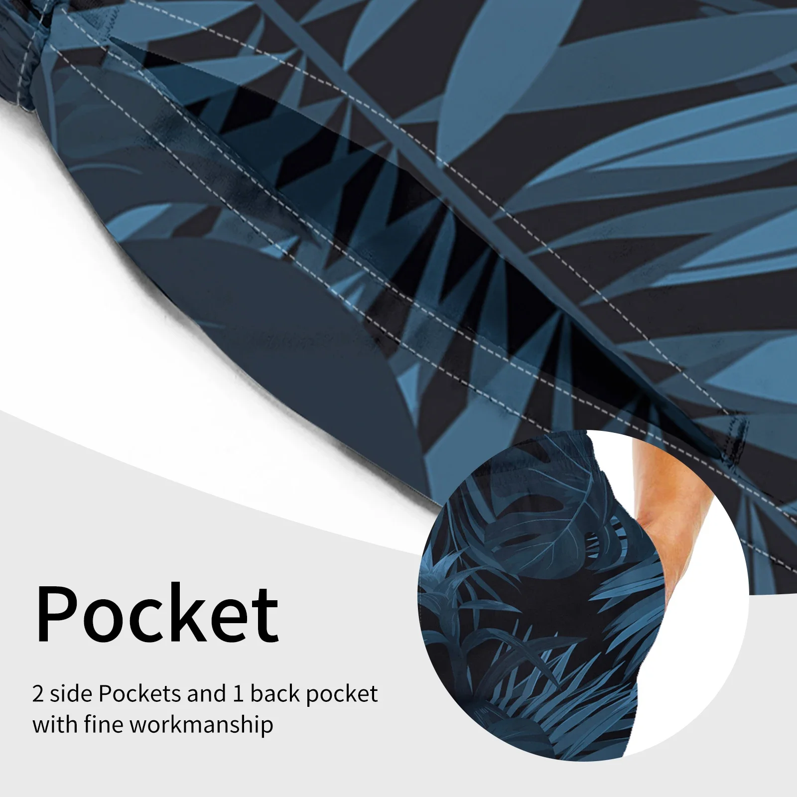 Мужские плавки Clilsmap быстросохнущие шорты с карманами дышащие гавайские пляжные